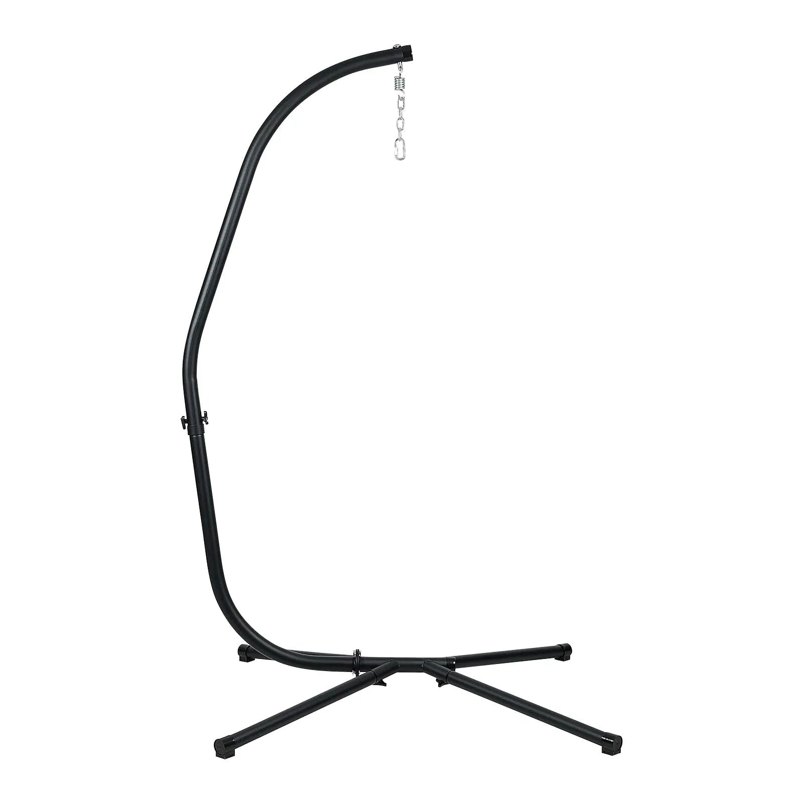 Hammock Steel Stand Only C-Stand - 300 Pound Capacity - Aoodor